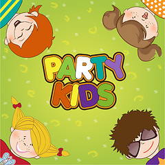 Image showing kids celebrating birthday party