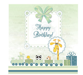 Image showing birthday invitation