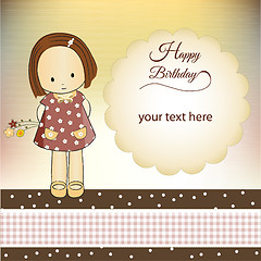 Image showing Birthday greeting card