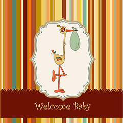 Image showing baby shower card