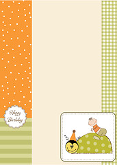 Image showing baby shower card