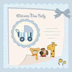 Image showing baby shower card