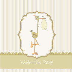 Image showing baby shower card