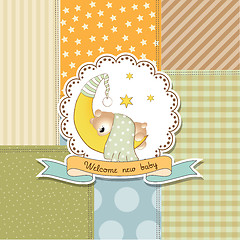 Image showing baby shower card