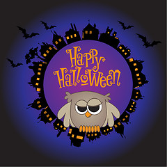 Image showing Halloween owl