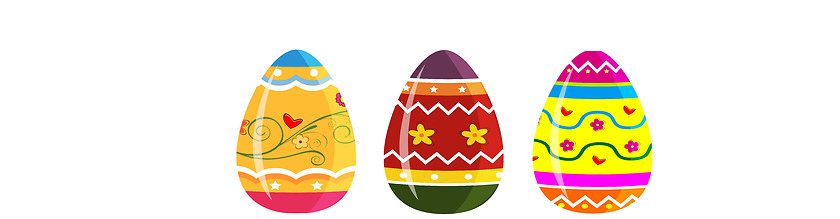 Image showing Easter eggs