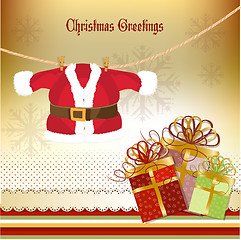 Image showing Christmas greetings card