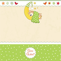 Image showing baby shower card