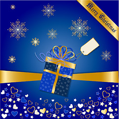 Image showing Christmas greetings card