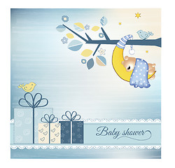 Image showing baby shower announcement