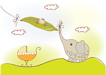 Image showing New Baby greeting card