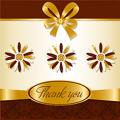 Image showing thank you card