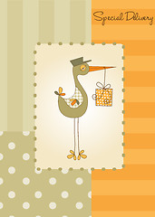 Image showing baby shower card