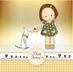 Image showing Birthday greeting card