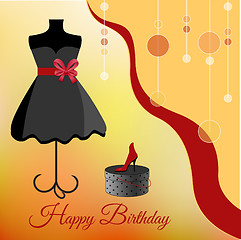 Image showing Birthday party invitation