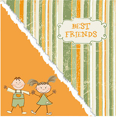 Image showing best friends