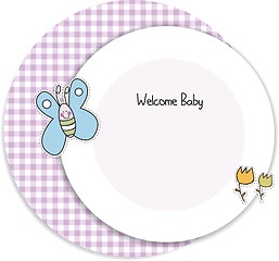 Image showing baby shower invitation