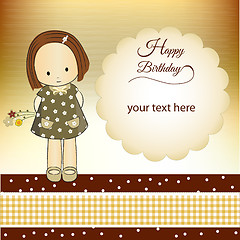 Image showing Birthday greeting card