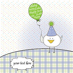 Image showing funny birthday party greeting card