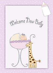 Image showing new baby arrived