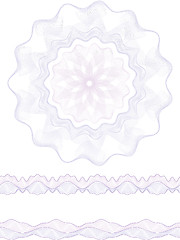 Image showing rosette, border