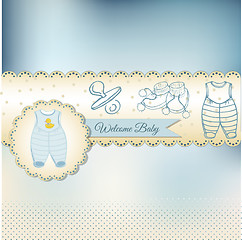 Image showing baby shower card