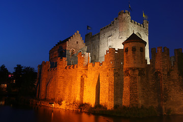 Image showing gravensteen castle