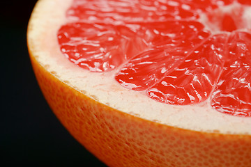 Image showing red grapefruit