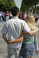 Image showing Love in Paris