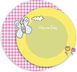 Image showing baby shower invitation