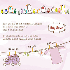 Image showing baby shower card