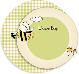 Image showing baby shower invitation