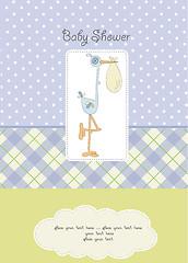 Image showing baby shower card