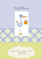 Image showing baby shower card