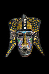 Image showing Vintage African mask