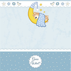 Image showing baby shower card