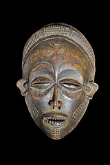 Image showing Vintage African mask