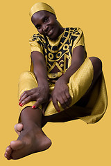 Image showing Traditional African fashion