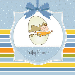 Image showing baby shower card