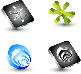 Image showing vector design elements