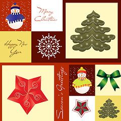 Image showing Christmas Greeting card