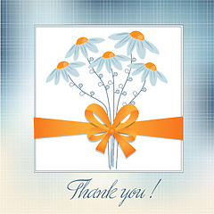 Image showing thank you card