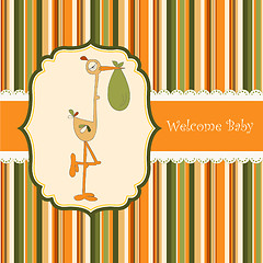 Image showing baby shower card