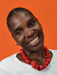 Image showing african woman