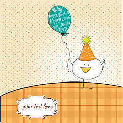 Image showing funny birthday party greeting card