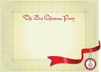 Image showing Christmas party Certificate