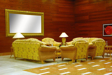 Image showing Hotel lobby