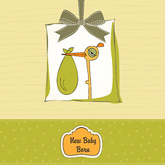 Image showing baby shower card