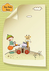 Image showing first birthday card