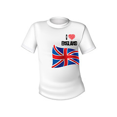 Image showing English t-shirt design